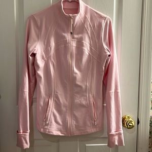 Lululemon Luon Define Jacket in light pink, size 10